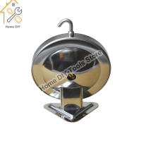 Termómetro De Horno De Acero Inoxidable Con Soporte Para Colgar Gran Dial Para Cocción BBQ Cocina Medidor De Temperatura De Alimentos Herramientas De Cocina - details 8