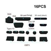Set De 16 Protecciones De Silicona Para Portátil Universal Anti-Polvo Y Resistente Al Agua Cubierta Elástica Para USB Y Otros Puertos De Computadora - details 1