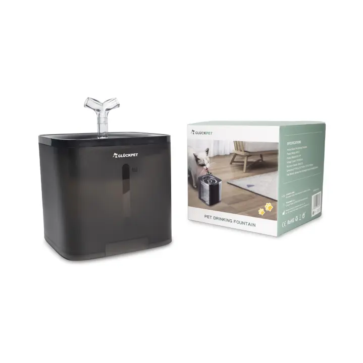 Fuente para Gato, 2L, Filtro Triple y Bomba de Agua - 1