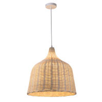 Lámpara Colgante De Bambú Hecha a Mano Vintage Para Restaurante Y Bodas Decoración De Casas Estilo Rustico Y Bohemio - details 3