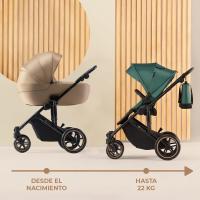 Carrito con capazo PRIME 2 de Kinderkraft - 3 en 1 stroller - details 2