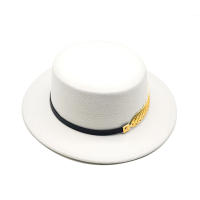 Gorro Fedora De Lana Vintage Otoño Invierno Para Hombre Y Mujer Con Cordón Y Ala Ancha Elegante Para Dama Gorro De Jazz Plancha - details 13