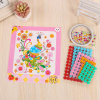 8Pcs/5pcs Juguetes De Dibujo Para Niños Con Parches De Botones DIY Juguete Educativo Manual Para Clase De Arte Temprano - details 9