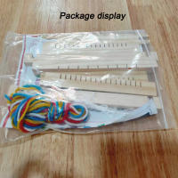 Kit De Tejido Manual Para Principiantes Y Niños Loom De Madera DIY Para Artesanías Y Manualidades - details 1