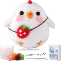 Kit De Felteado De Lana Con Animal Para Principiantes Y Adultos Incluye Matriz De Espuma Y Herramientas Para La Creación De Muñecas De Lana - details 0