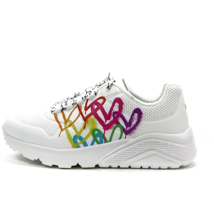 Skechers mod. 314061 deportivas para niña en sintetico, cordones - 1