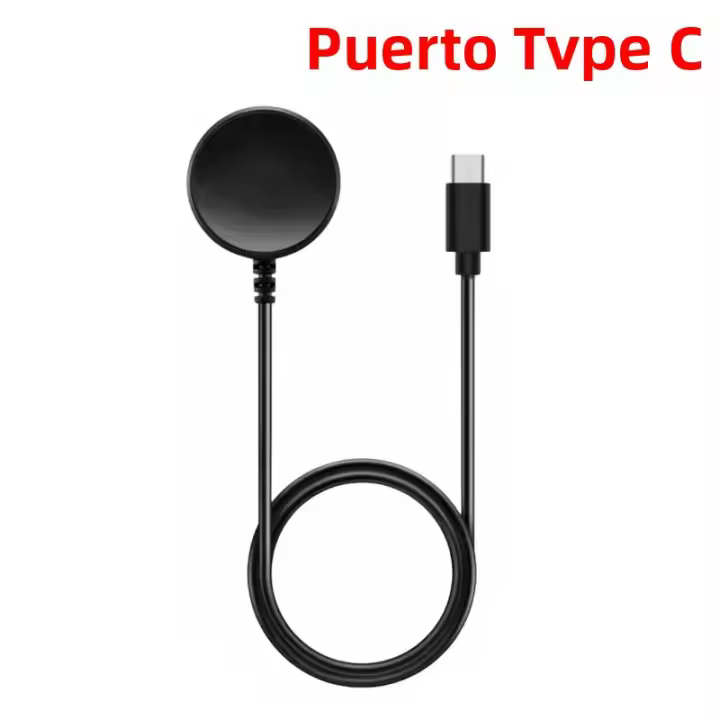 Cargador Inalámbrico Rápido USB Con Soporte Para Reloj Samsung Galaxy Watch 6 Watch5 pro Watch 5 4 3 2 1 44mm 40mm Cable De Carga Adaptador De Dock - 1