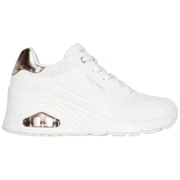 Zapatillas Skechers Uno Wedge para mujer en color blanco - 1