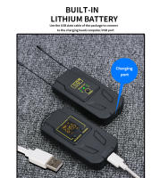 Micrófono Lavalier Inalámbrico UHF Doble Con 30 Canales Selección 30m Rango Para Grabación En Directo Cámara DSLR Y Teléfono Entrevista - details 10