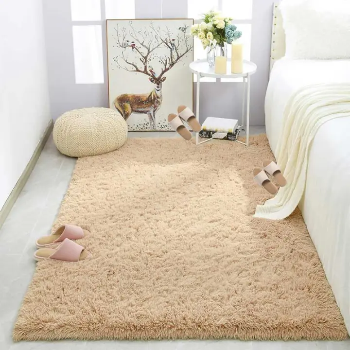 Carpetas De Peluche Para Sala De Estar Cojines De Piso Modernos Suaves Y Fluffy Alfombra Para Habitación Infantil Juego De Navidad Regalos - 1