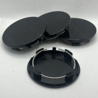 Juego De 4 Cubiertas De Eje Para Ruedas De Coche 70mm Negro Y Plateado ABS Protección Contra Polvo Accesorios De Modificación De Coche - details 2