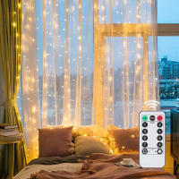 Guirnalda De Luces LED Para Ventana Con Control Remoto Decoración De Navidad Y Año Nuevo Luz Festiva USB Multicolor - details 1