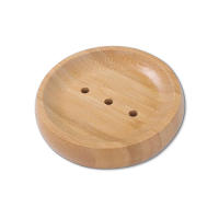 Porta Saboneta De Bambú Natural Madera Soporte Para Baño Almacenamiento Portátil Placa Caja Contenedor Decoración Del Hogar - details 5