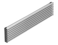 Rejilla de ventilación para frigorifico - horno color Inox 8 elementos 60 X 12 cm. rejilla recortable marca Micel cocina - details 0