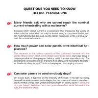 Kit De Batería De Carga Rápida 500W 12V Panel Solar Fotovoltaico Controlador De 500W 100A Para Camping RV Hogar Y Coche - details 23