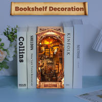 Nueva Caja De Manualidades DIY Librería 3D De Madera Miniatura Kit De Construcción Creativo Para Decoración Del Hogar Regalos De Halloween Y Navidad Para Adultos - details 9