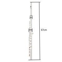FLUTE TRANVERSAL PROFESSIONAL SLADE 16 AGujeros C Llave C Clave E Mecanismo Material De La Superficie Niquelado Cupro-níquel - details 9