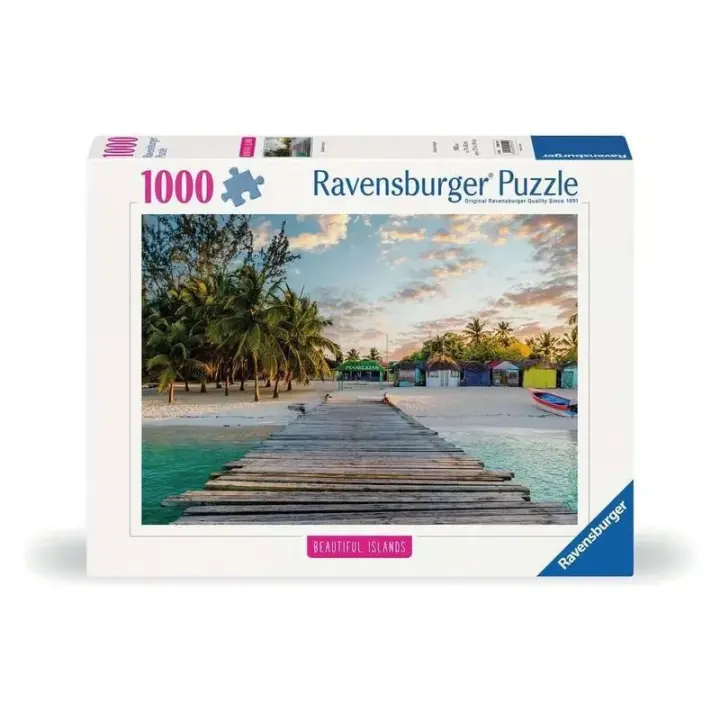 Puzzle de 1000 Piezas Isla del Caribe 120001591 RAVENSBURGER - 1