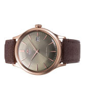 reloj automático hombre Orient Bambino RA-AC0P04Y 42mm correa de cuero (acepta cuerda manual) - details 0