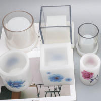 Molde De Vela Antiviento Para Velas De Tealight Soporte De Cera Mold De Plástico Acrílico Para Artesanía Y Decoración Del Hogar - details 6