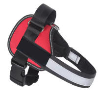 Harnés Reflectante Y Transpirable Para Perros Y Gatos Pequeños Y Grandes Sin Personalizar Ajustable Y Seguro Para Caminar - details 1