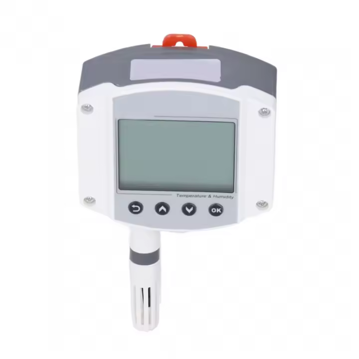 Transmisor De Temperatura Y Humedad 485 Con Sensor De Alta Precisión Y Pantalla LCD Para Invernadero Sensor De Temperatura 10~30V - 1