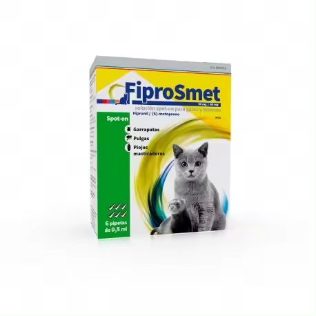 FIPROSMET GATOS Y HURONES 6 PIPETAS 0,5ML (FATRO) - 1