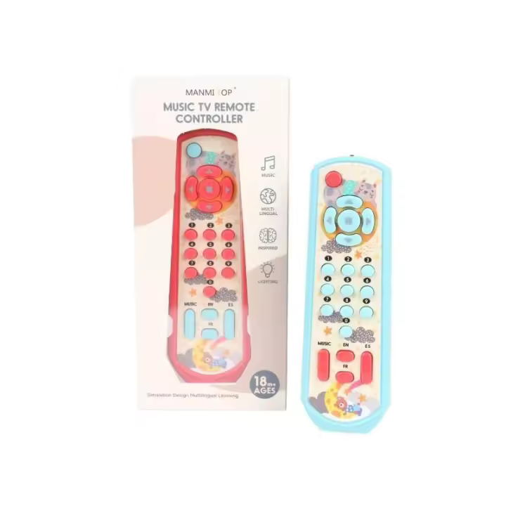 Control Remoto Juguete Bebé LPM con Sonidos y Luces - 1