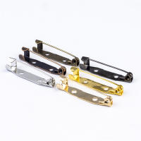 30-50Pcs Broches De Seguridad Para Joyería Y Artesanía Tamaños 15/20/25/30mm Fundas De Broche De Metal Para DIY - details 0