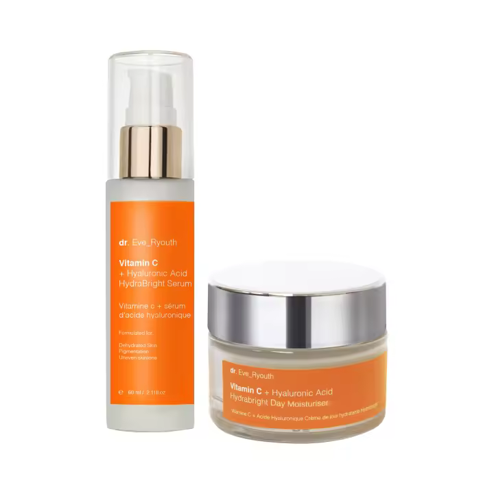 Sérum Hydrabright con vitamina C y ácido hialurónico (60 ml) + Hidratante de día Hydrabright con vitamina C y ácido hialurónico (50 ml) - 1