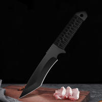 Cuchillo De Cocina Multipropósito Acero Inoxidable Mango De Cuerda BBQ Cuchillo De Carne Y Pescado Para Preparación De Alimentos - details 11