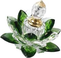 Botellas de Perfume de Cristal vacías, botella de Perfume de Cristal recargable en forma de Flor de Loto - details 1