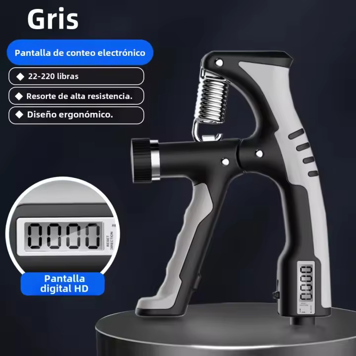 Ajustable De 10-100kg Agarrador De Mano Para Fortalecimiento De Muñeca Y Brazo Entrenador De Músculos De Dedos Para Bodybuilding - 1