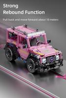 Juego De Construcción De Coche Off-Road Técnico Para Adultos Coleccionistas Juguete Deportivo Con Retroceso DIY Kit Para Niños Regalo De Navidad - details 2