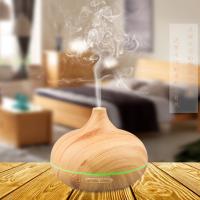 5V USB cross-border wood grain essential oil humidifier large fog volume household seven colors automatic large fog volume onion model humidifier - details 2