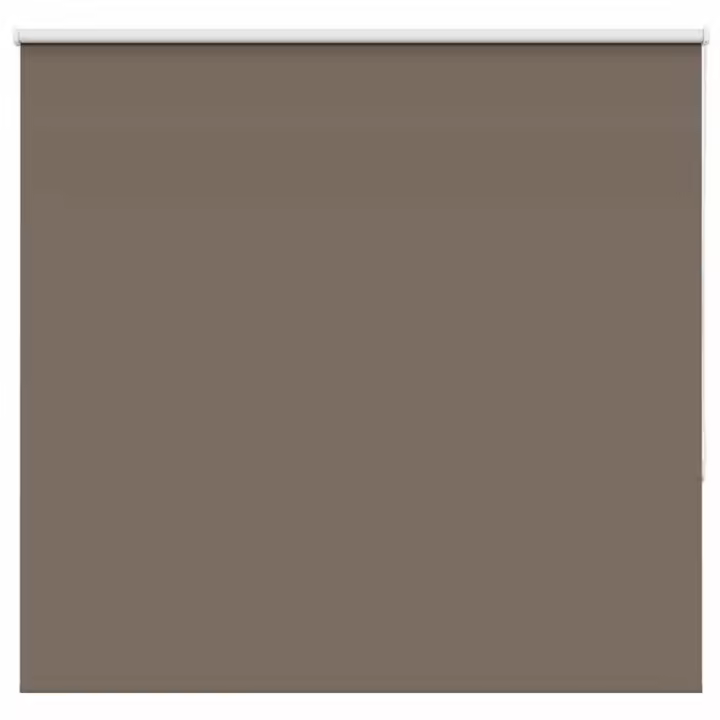 Estor Enrollable Opaco Color Café 160x150 cm Tela Ancho 156,6cm - 1