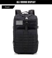 Mochila Táctica Para Hiking Grande Capacidad Camuflaje Para Hombres Viaje Exterior Mochila Táctica De Viaje Con Sistema De Alivio De Peso - details 11