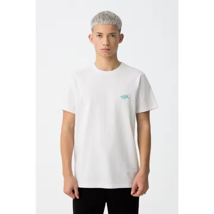 Tiffosi camiseta manga corta para chico 10060448 color blanco - 1