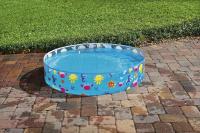 Piscina Infantil para Niños Redonda Animales Marinos 122x25cm 277L  Verano Bestway - details 0