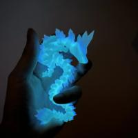 Nueva Figura De Dragón Chino 3D Con Articulaciones Completa Decoración Para El Hogar Juguete Creativo Coleccionable - details 33