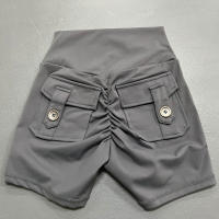 Shorts Deportivos Para Mujer Con Bolsillos High Waist Tights Leggings Fitness Ciclismo Push up Scrunch Ropa De Gimnasio - details 25