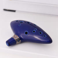 Ocarina De Cerámica Alto C Con 12 Agujeros Flauta De Viento Instrumento Musical - details 12