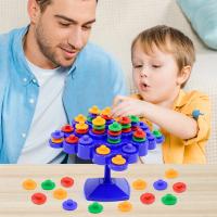 Juego De Tablero De Equilibrio Para Niños Con Puzzle De 5 Capas Torre De Equilibrio Juguete De Entrenamiento Multijugador Interactivo Con Música - details 4