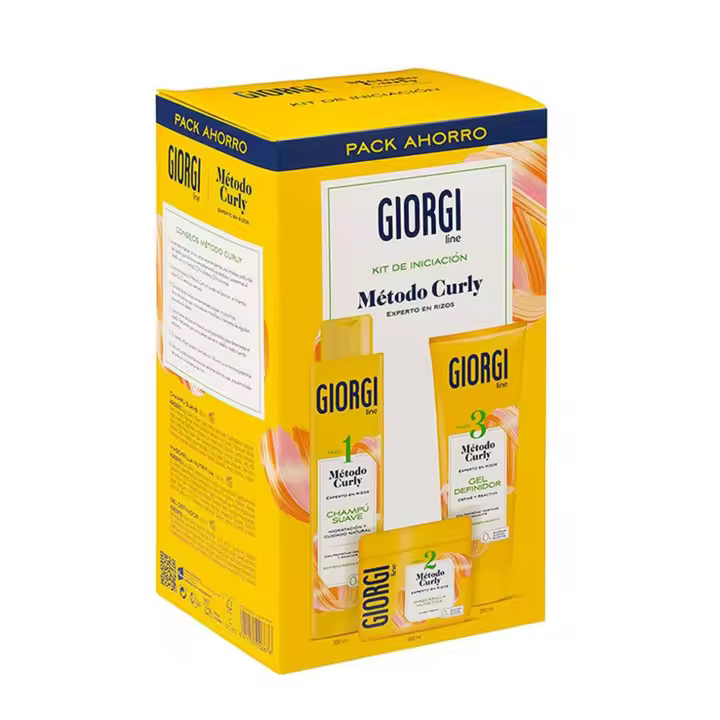 Giorgi Pack Curly Champú Cuidado Capilar para Cabello Rizado - 1