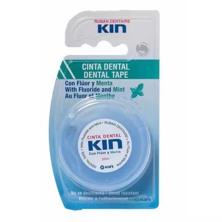 KIN FLUOR CINTA DENTAL MENTA 50 M - 1