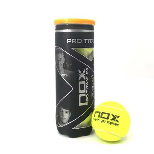 BOTES X3 PELOTAS NOX PRO TITANIUM - ALTA CALIDAD - 1