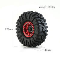 4pcs Rines De Rueda De Aleación De Aluminio Para Coche RC 1/10 Rock Crawler 1.9" Para Axial Scx10 Rr10 Wraith Trx4 D90 Piezas De Coche RC - details 10