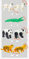 Juguetes De Bloques Compatibles MOC Zoo Animales Para Niños Regalo Montessori Set De Bloques Clásicos Ciudad Amigos Animales Salvajes Bloques De Construcción Para Niñas Y Niños - details 2
