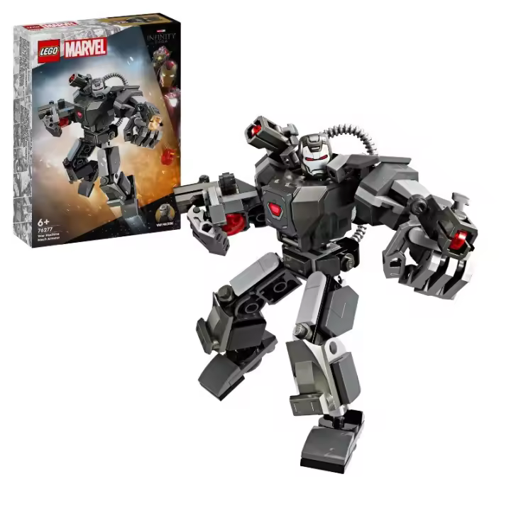 Armadura Robótica de Máquina de Guerra LEGO Super Heroes Marvel 76277 contiene 154 piezas - edad a partir de 6+ años 24L76277 - 1