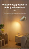 2Pcs Luz De Pared LED Recargable Por USB Magnética Sin Cable Para Dormitorio Lámpara De Lectura Sin Perforar Moderna Y Ergonómica Para Habitación Estudio Baño - details 2